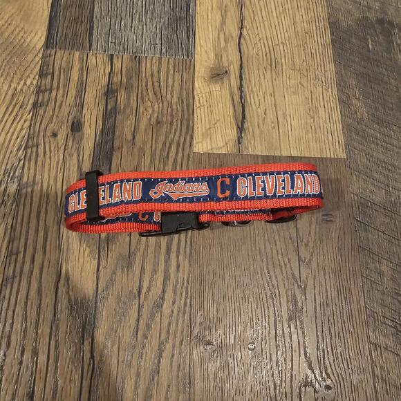 Cleveland Indians MLB  Dog Collar Pets first 20inch - Picture 2 of 5